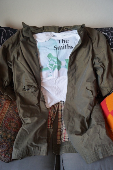 Not the originals -- the first duster and Smiths tee bit the dust from overwear. Duster 2 was from a friend, and I found the Smiths tee on eBay.